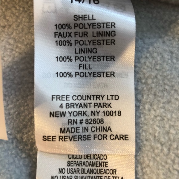 Girls Free Country Jacket - Picture 5 of 7